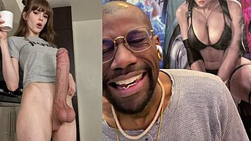 thicc trans cock pounds tight teen pussy hard