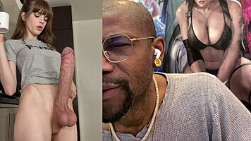 thicc trans cock pounds tight teen pussy hard