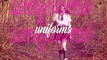 British Brunette Teen Discovers Intense Squirting Orgasms