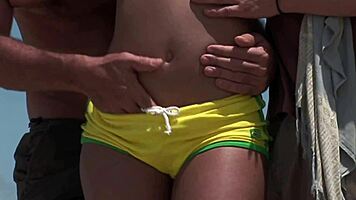 outdoor mmf unleashes hairy latina pussy passion