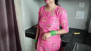 Cute Indian Beauty Bent Over Doggystyle Fucked to Orgasm Talk