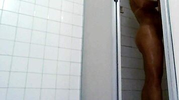 real couple showers wet homemade bathroom sex party