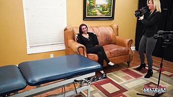 girls, blonde keyton and brunette nica, can't quit licking wet pussies!