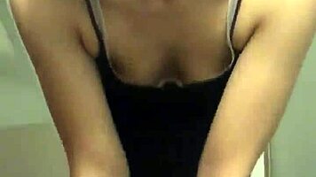 sexy petite teen teases tender ass in spandex