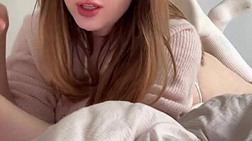 secret facetime tempts you to cum for busty french teacher's whispers