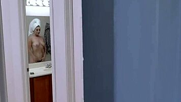 Megan Maiden Shaves Milf Muff Big Tits Maid Pov