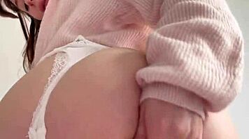 secret facetime tempts you to cum for busty french teacher's whispers