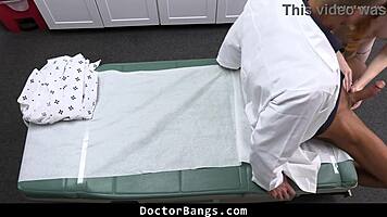 madi collins shy nurse patient gets fucked bent over doggystyle by doctor monster cock missionary orgasm