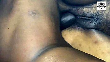 yo babe alone now close-up bbc monster creampie time!