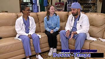 Dr tampa neighbor does my first gyno serena morgan so humiliatin...