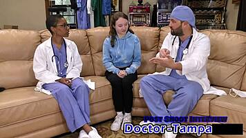 Dr tampa neighbor does my first gyno serena morgan so humiliatin...