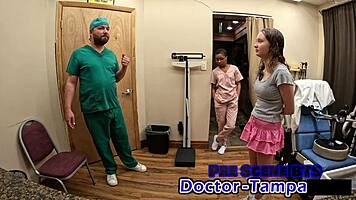 Dr tampa neighbor does my first gyno serena morgan so humiliatin...