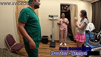 Dr tampa neighbor does my first gyno serena morgan so humiliatin...