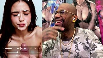 Cute blonde teen drowned in cum facials and creampies 💦😍