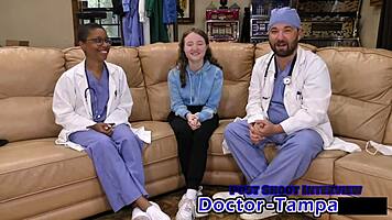 Dr tampa neighbor does my first gyno serena morgan so humiliatin...