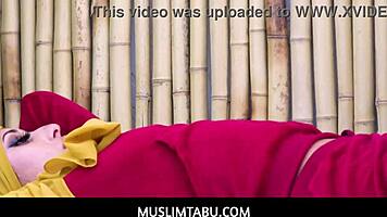 Arab Wife Cheats With Trainer Hijab Blowjob Fuck