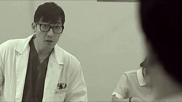 Kim Seo Young bent over doggystyle fucked by police in butcher shop