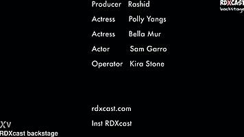 Polly Yangs And Bella Murr Sloppy Threesome Deepthroat Cumswap FFM!