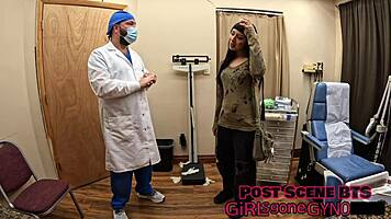 Selena Sativa's First Gyno Exam Spreads Wide