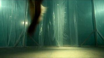 Kim Seo Young bent over doggystyle fucked by police in butcher shop