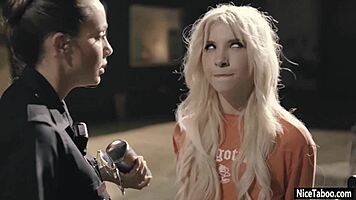 Petite Blonde Thief Kenzie Reeves Dominated By Dirty Cop Abigail Mac