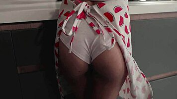 trad wife pov submissive skinny latina teases licks balls and takes tight pussy pounding