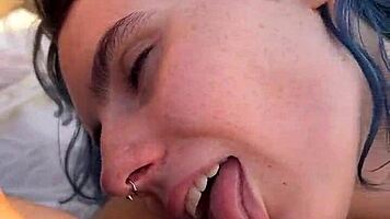 Hey, we sneaked wild sex on that crowded public beach with creampie