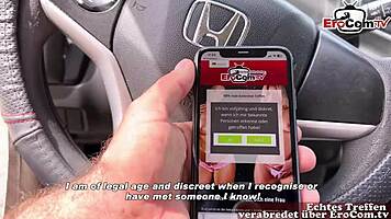 german tattoo slut with massive natural tits meets stranger for raw sexdate pounding