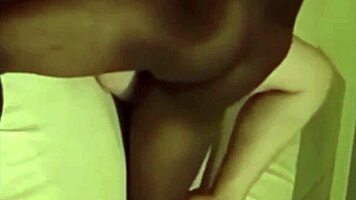 woman eagerly swallows massive black cock while fingering herself to orgasm