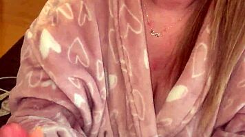 babe ravages huge cock with sloppy deepthroat after week