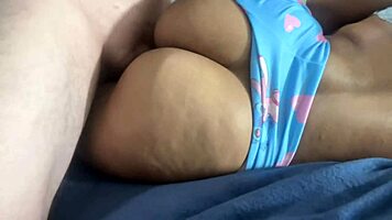 Curvy Mexican Bent Over Doggystyle Creampie Big Ass Shaking