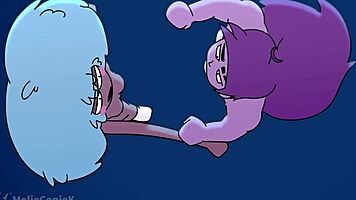 melieconiek kelly marcos fuck hard in wild creampie cartoon action