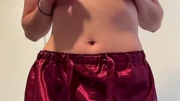 Pretty Swedish Blonde Shoves Dildo Deep Orgasm Pink Pussy