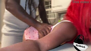 houston girl googles str8rich and gets her big ass fucked hard doggystyle