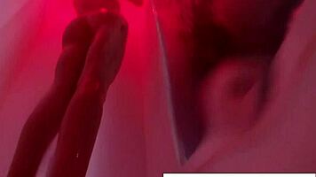 Kendra Cole's Steamy Skinny Shower Solo