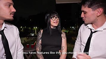 interviewing le iane for aradia hell with brutal double vaginal penetration ep 7