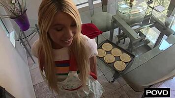 skinny blonde kenzie reeves stuffed full of cum this thanksgiving