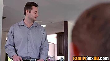 Blonde Milf Hooks Up With Young Stud