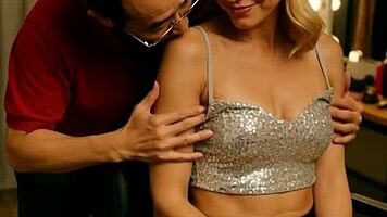 young starlet moans under mature asian man's intense massage grip!