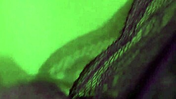 Huge Tits Burst In White Satin Dress Masturbation!