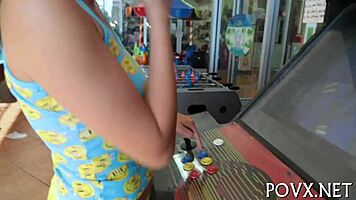 barely legal teen's passionate socked sex ignites wild desires