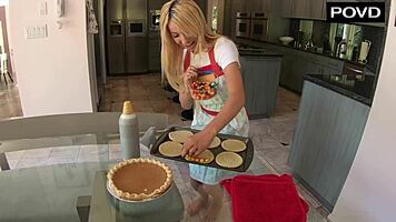 skinny blonde kenzie reeves stuffed full of cum this thanksgiving