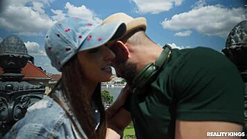 stumbled on pornstar maid for deepthroat creampie reality fun 😈🍑