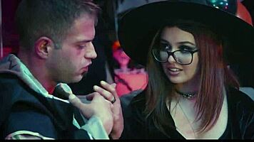 leana lovings drilled hard by studs at wild halloween orgy pov