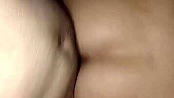 indian college girl pounded doggy with pussy pissing action