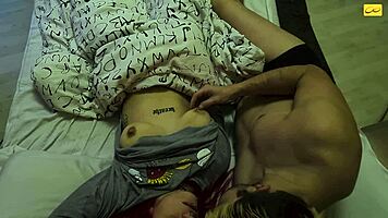 Teasing touches build her to endless waves of shuddering orgasms