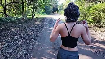 Vagninho and Dutra Sura Tease in Woods