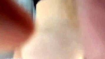 Brazilian milf takes monster cock deep in ass for double cumshot gaping orgasm ride