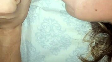 devouring young wife's wet pussy as she squirts wildly