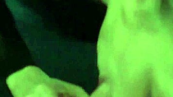 petite pigtail euro girl with small tits licks balls and rims ass on couch pov